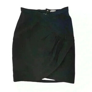 Anthropologie Leifsdottir Womens Black Tulip Skirt Size 2